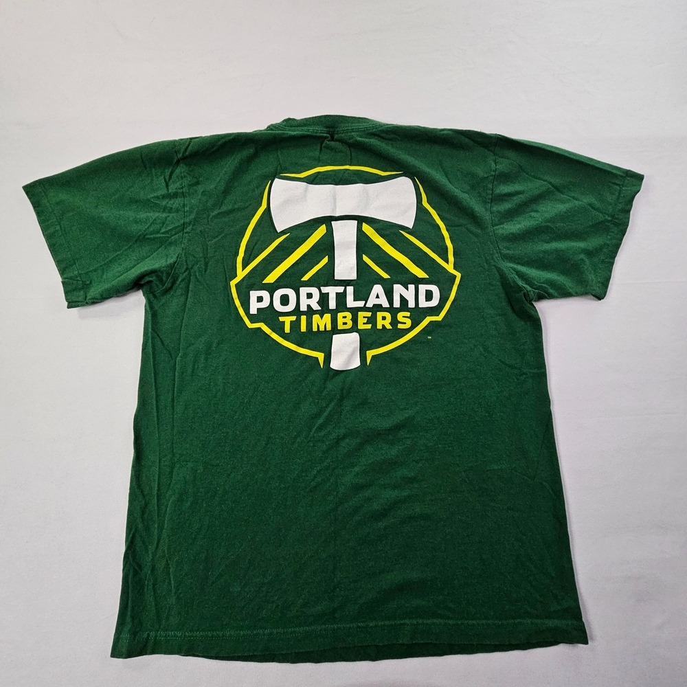 Portland Timbers adidas Green Short Sleeve Cotton T-Shirt Men's L